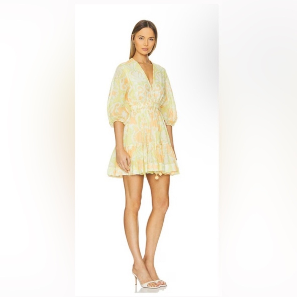 ALEXIS Capri-Dress Melon Vine